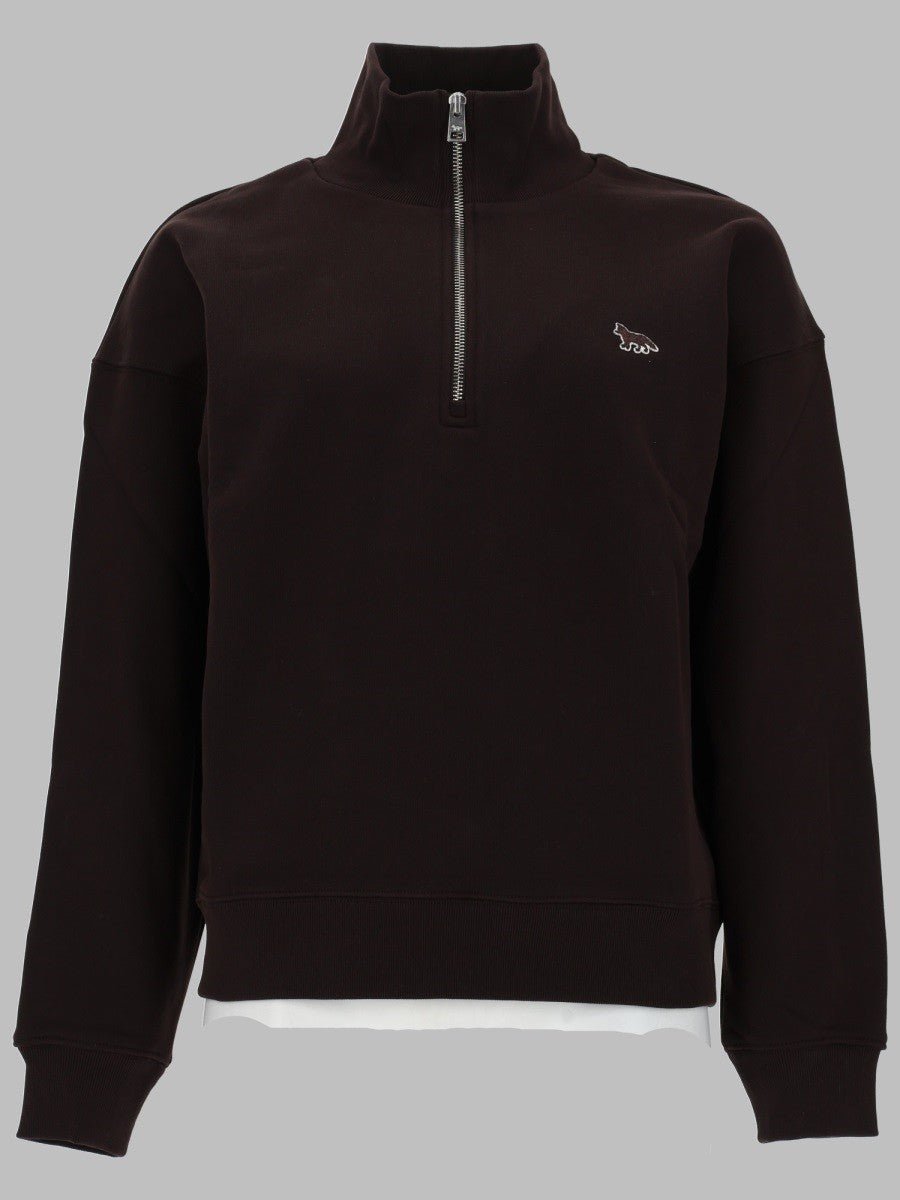 Maison Kitsune - Woman - Brown - Sweatshirt