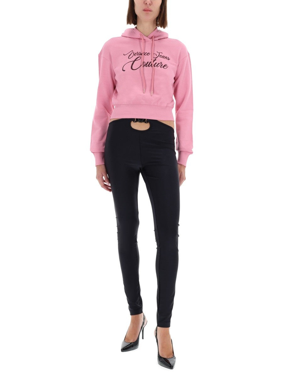 Versace Jeans Couture - Woman - Black - Sweatshirt