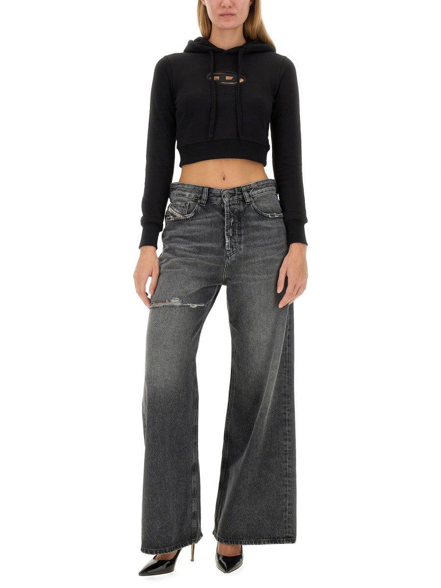 Diesel - Woman - Black - Sweatshirt