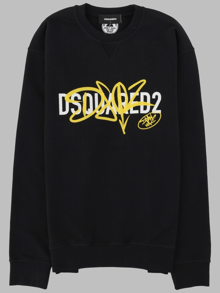 Dsquared - Man - Black - Sweatshirt
