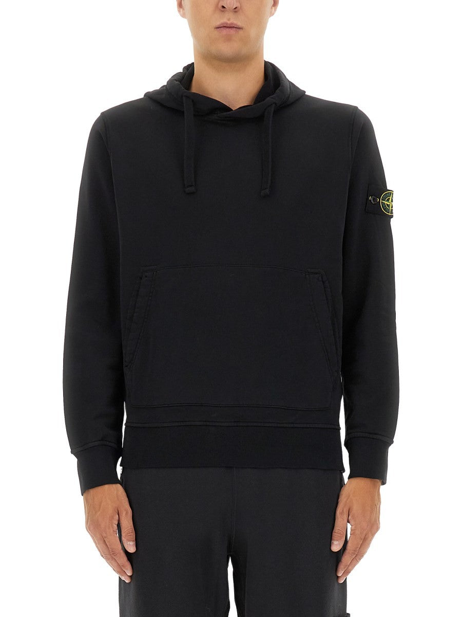 Stone Island - Man - Black - Sweatshirt