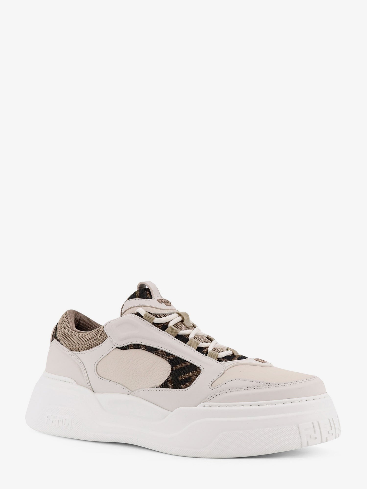 Fendi - Man - Bianco Bian Ice Beig - Sneaker