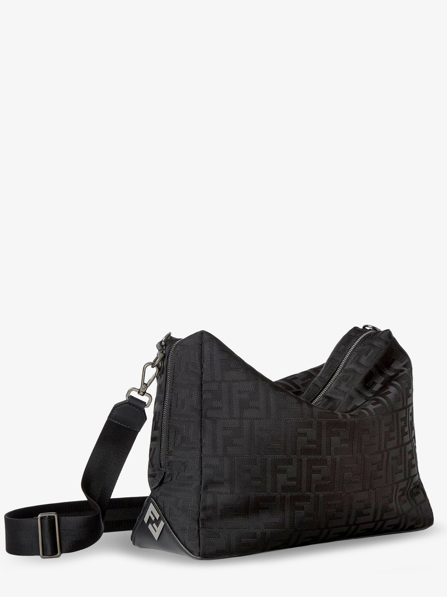 Fendi - Man - Nero+Rut.Ubl.Sat - Crossbody Bag