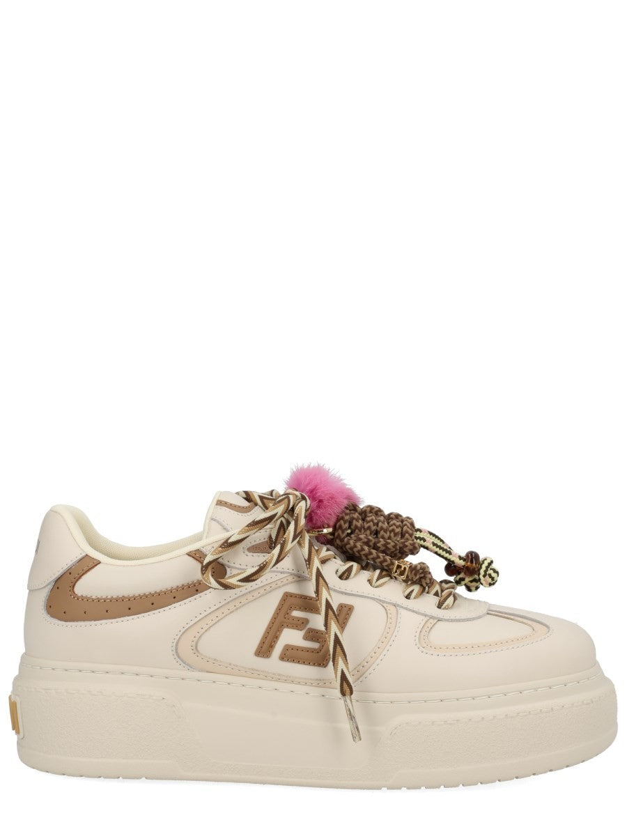 Fendi - Woman - Beige - Sneaker