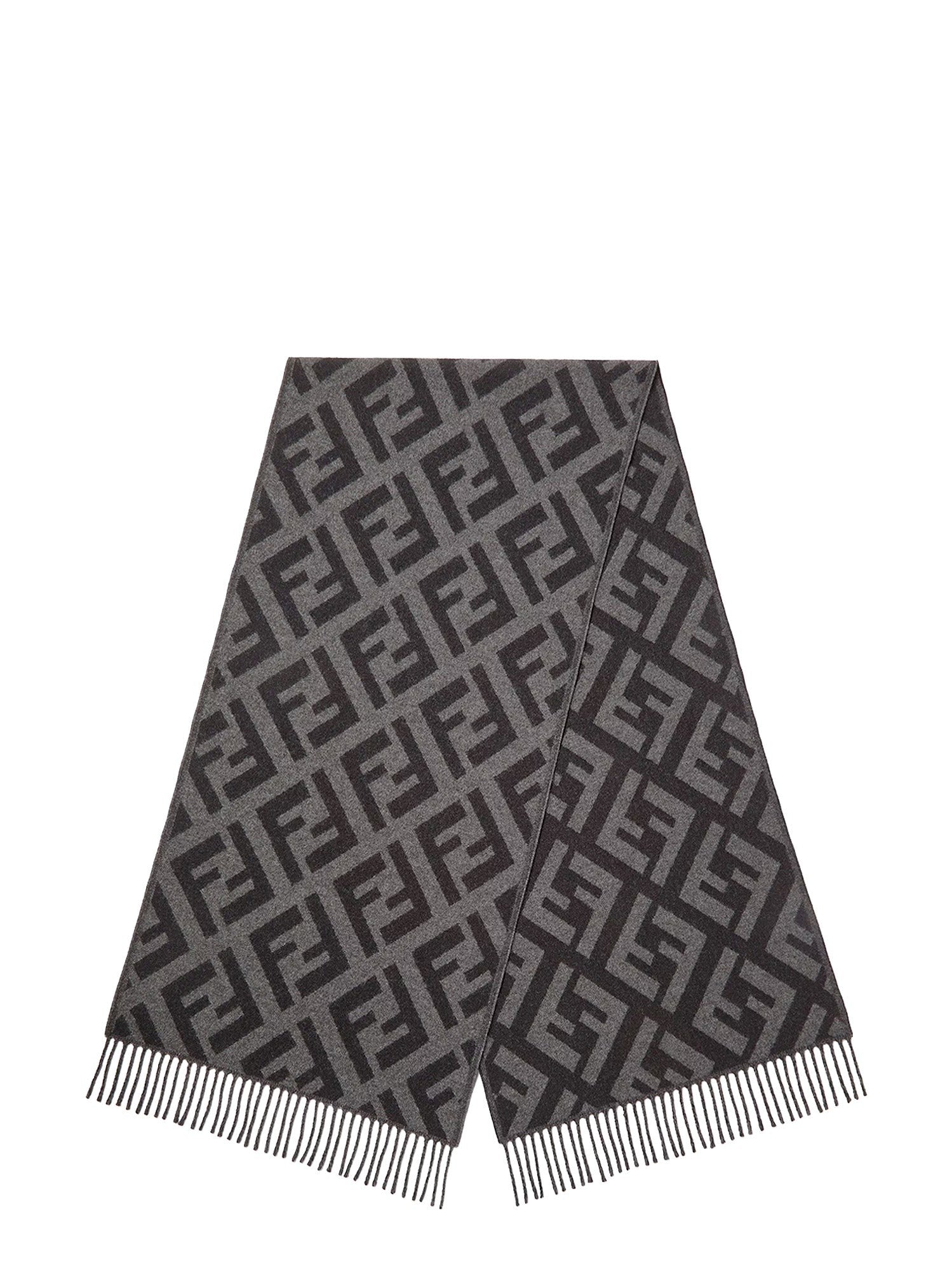 Fendi - Man - Black - Scarf