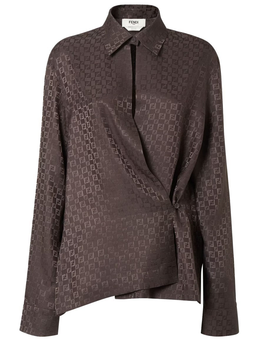 Fendi - Woman - Brown - Shirt