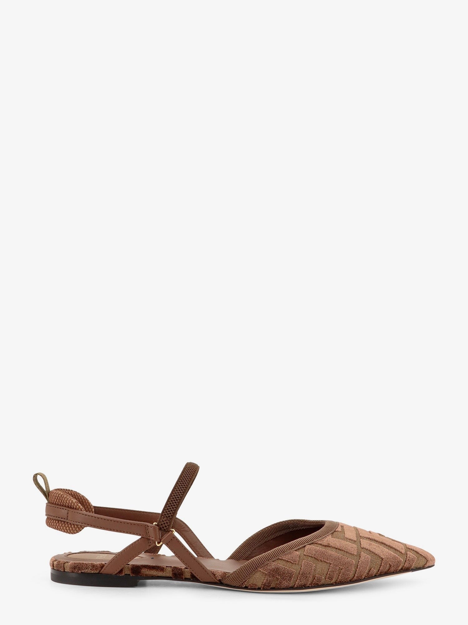 Fendi - Woman - Brown - Ballerina