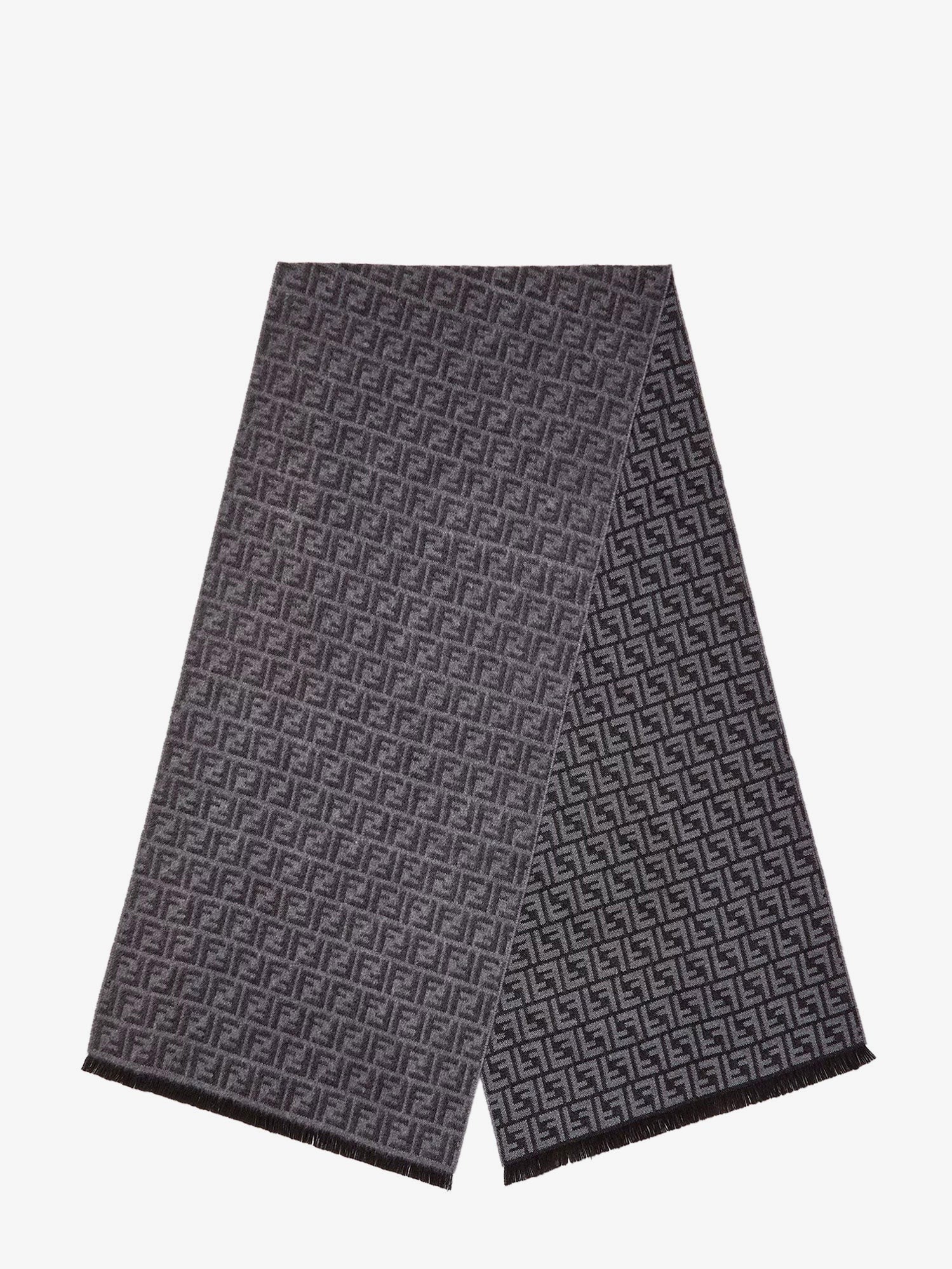 Fendi - Man - Grigio/Antracite - Scarf