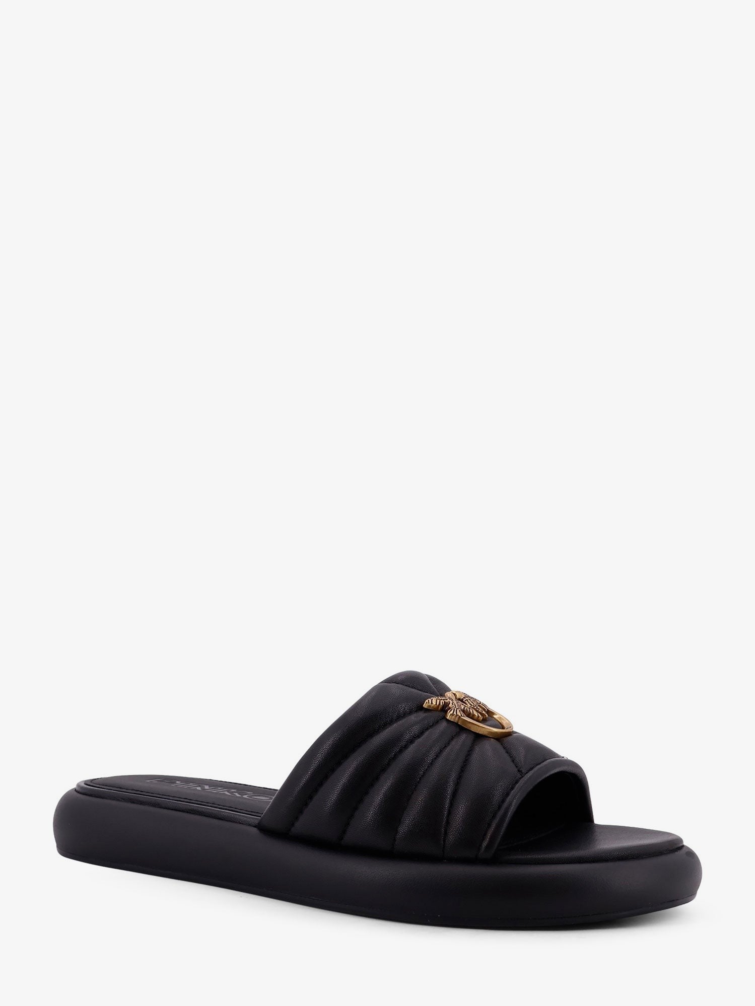 Pinko - Woman - Black - Flat Sandal