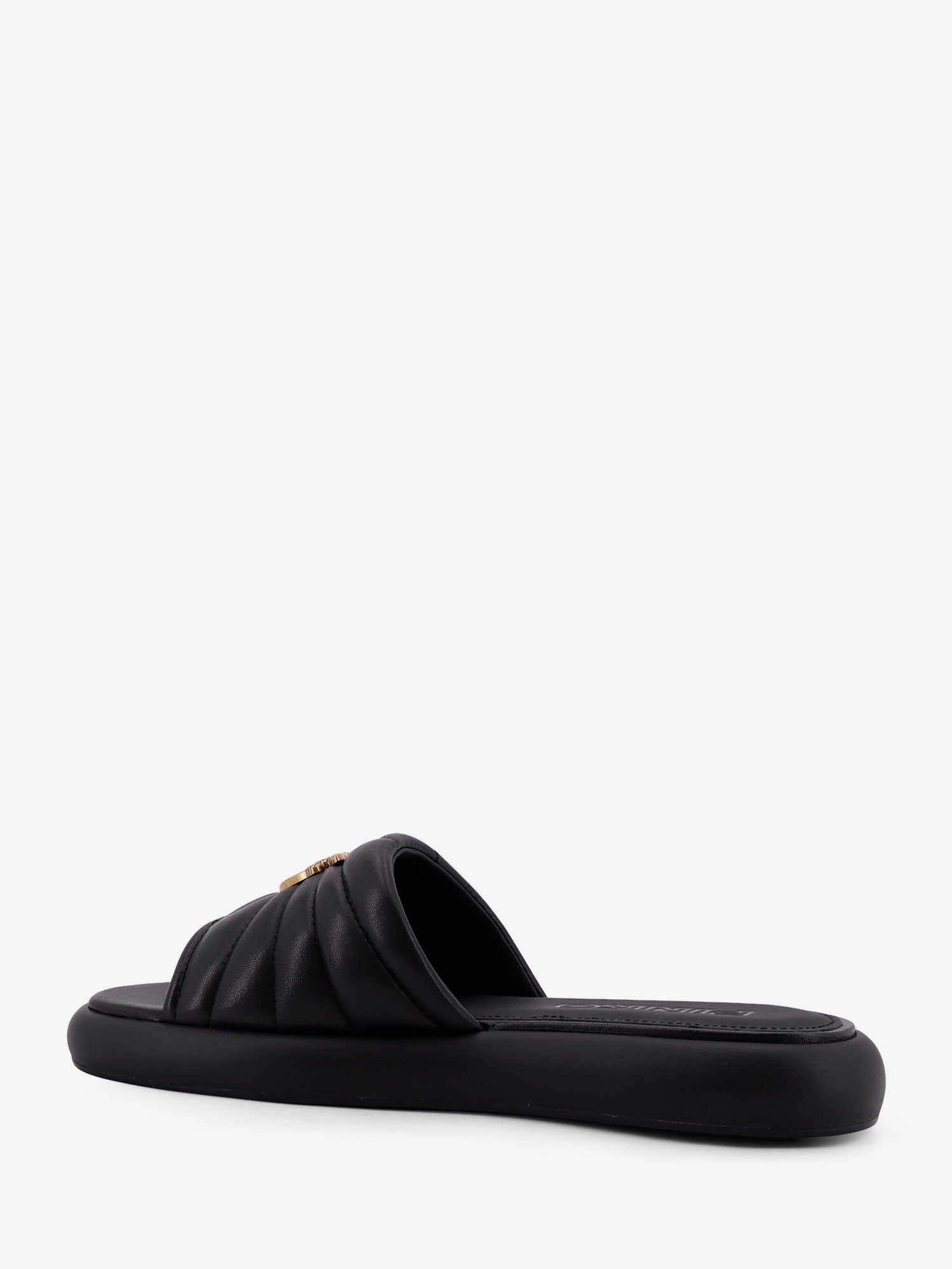 Pinko - Woman - Black - Flat Sandal