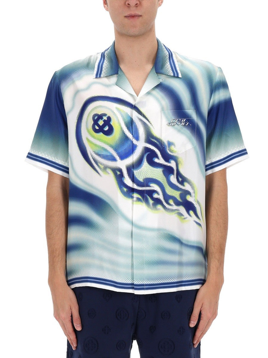 CASABLANCA - Man - Blue - Shirt