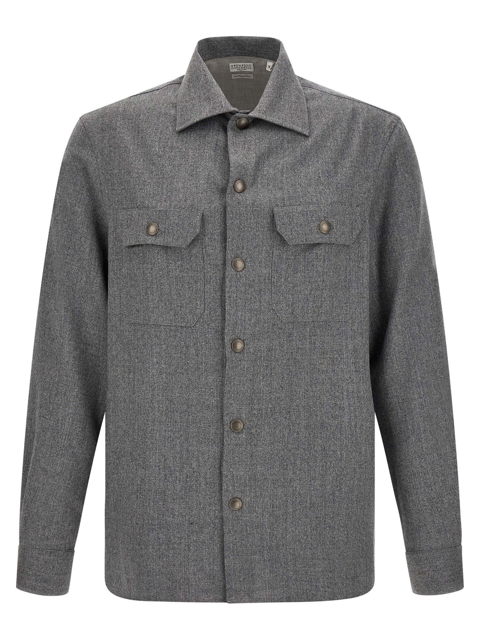 Brunello Cucinelli - nan - Grey - Shirt