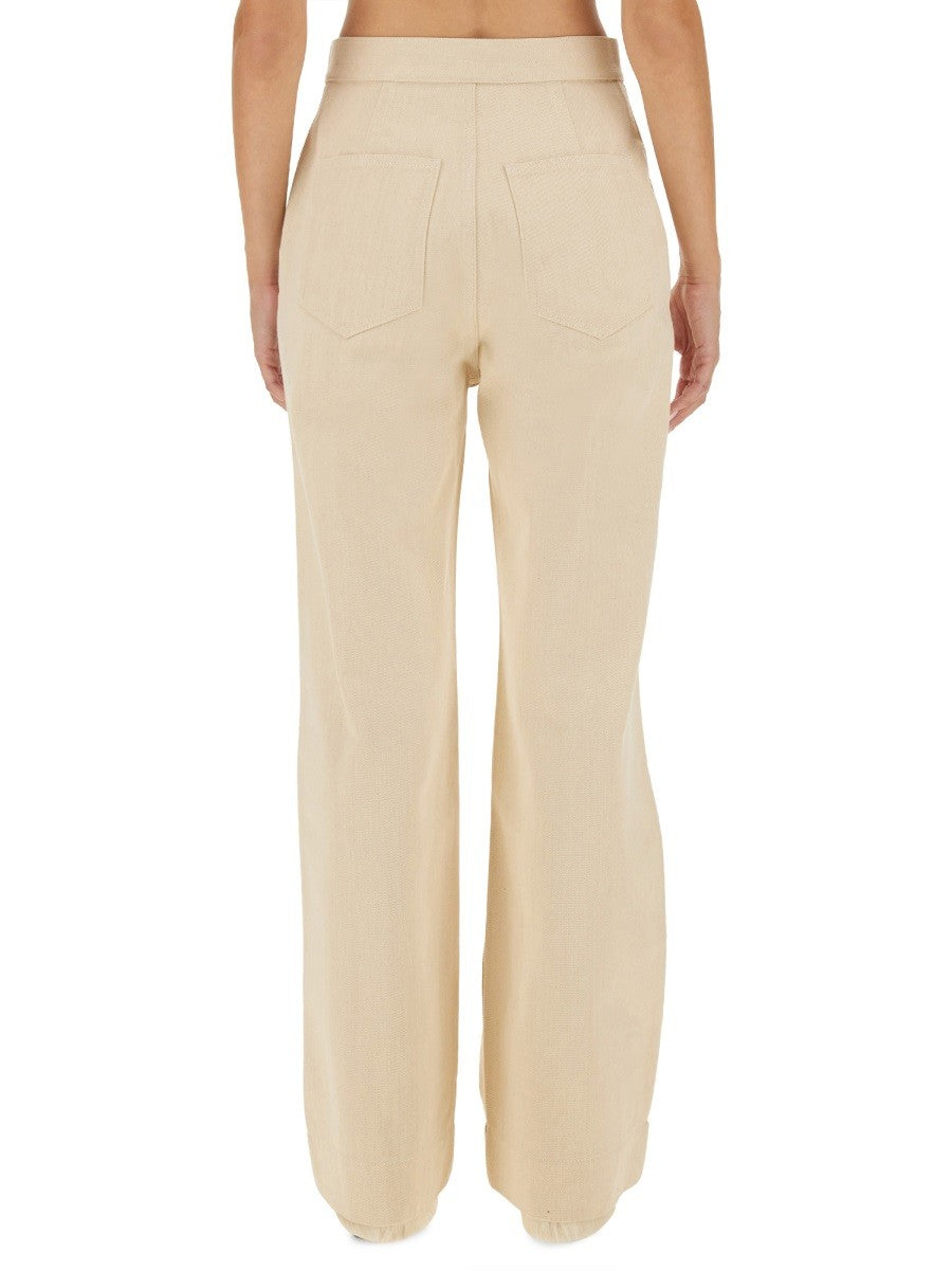 JIL SANDER - Woman - Beige - Pants