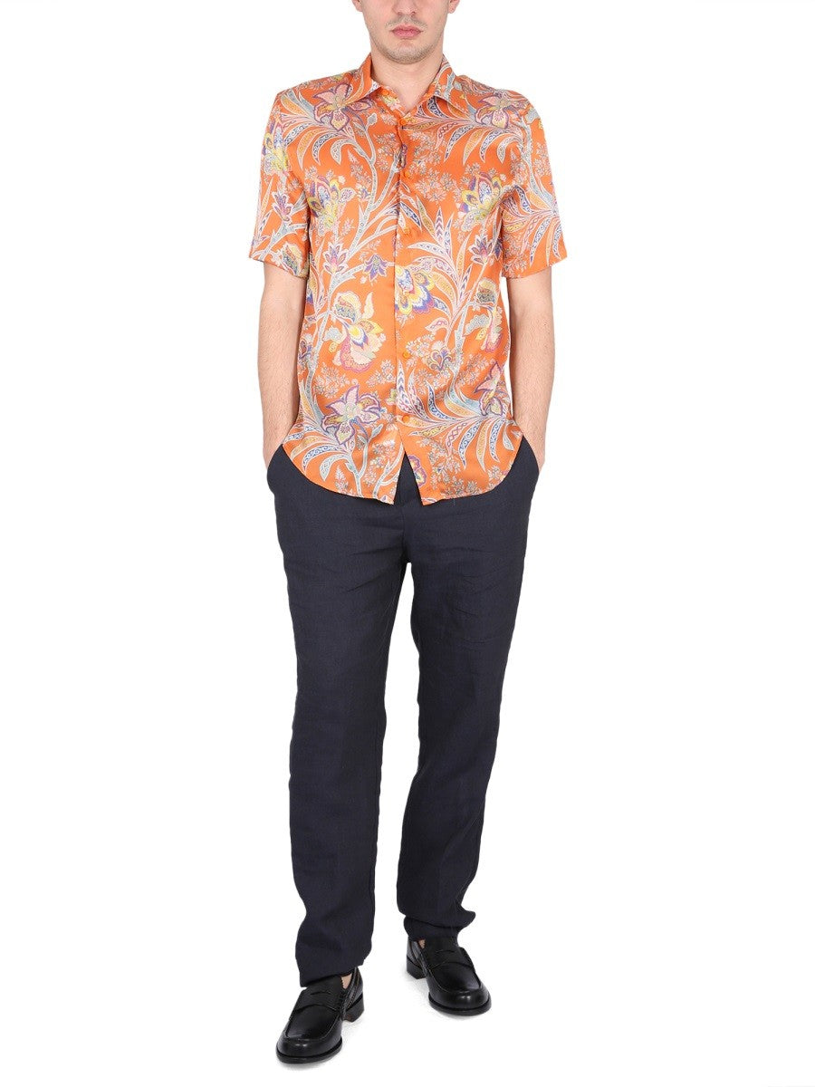 Etro - Man - Orange - Shirt