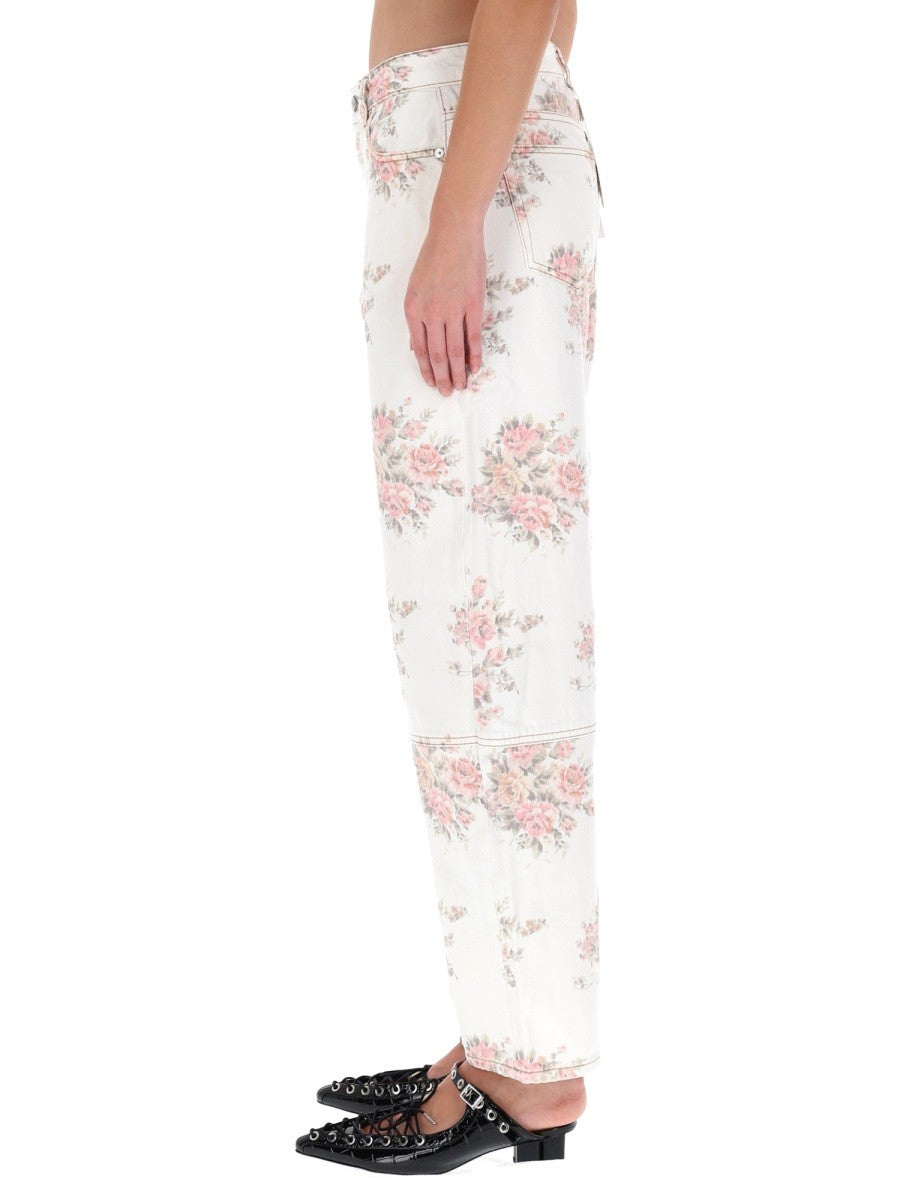 GANNI - Woman - White - Jeans
