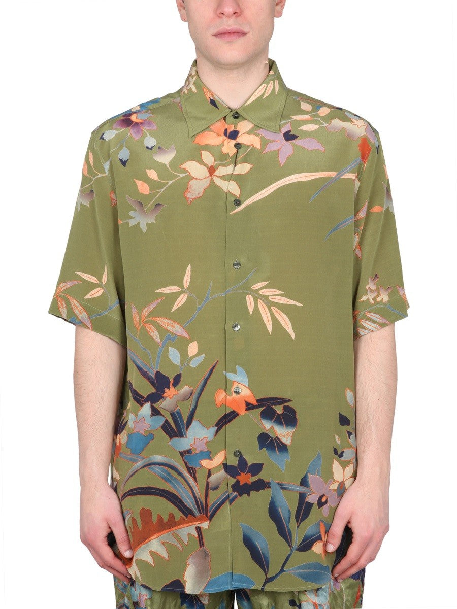 Etro - Man - Green - Shirt