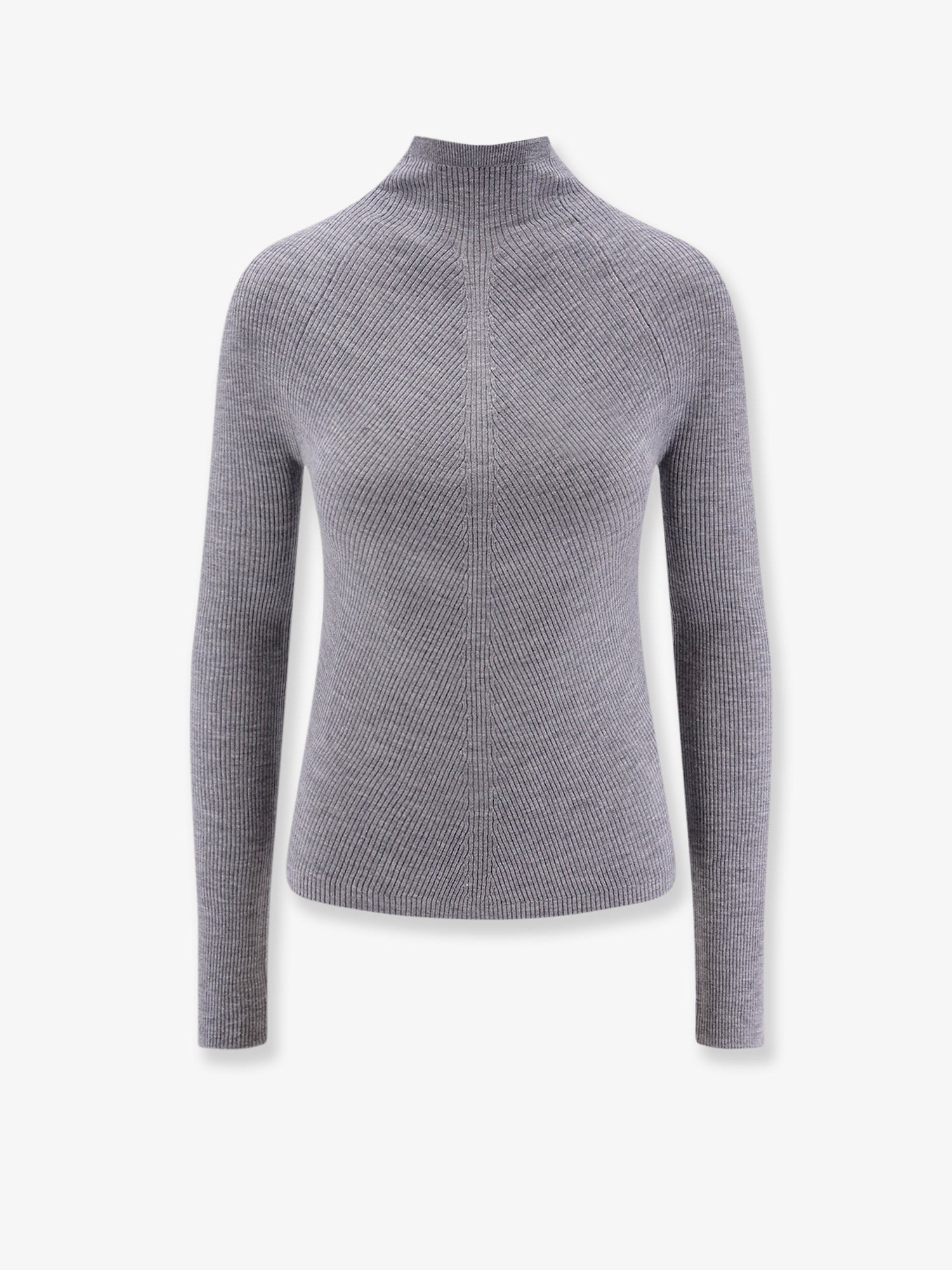 Boss - Woman - Light Pastel Grey - Turtleneck