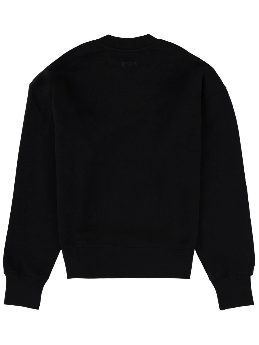 msgm - Woman - Black - Sweatshirt