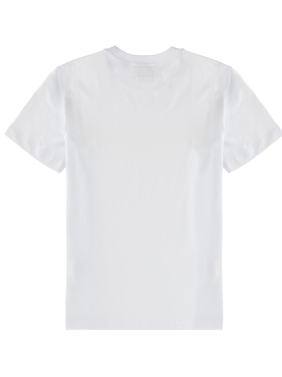 msgm - Woman - White - T-shirt
