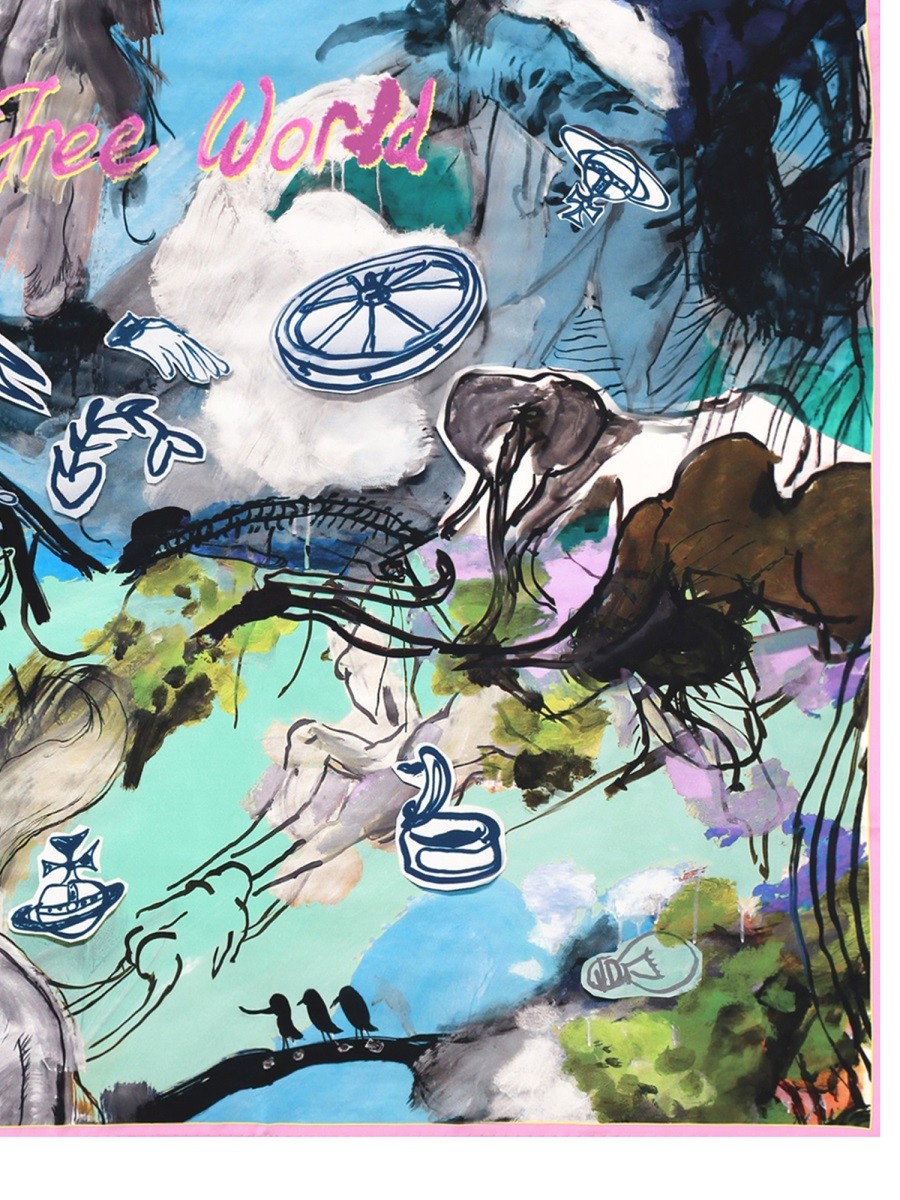 Vivienne Westwood - Woman - Multicolor - Scarf