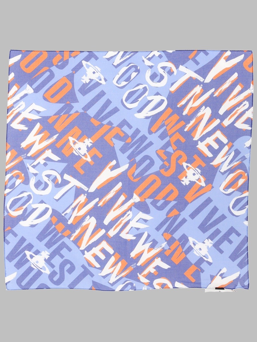 Vivienne Westwood - Woman - Blue - Scarf