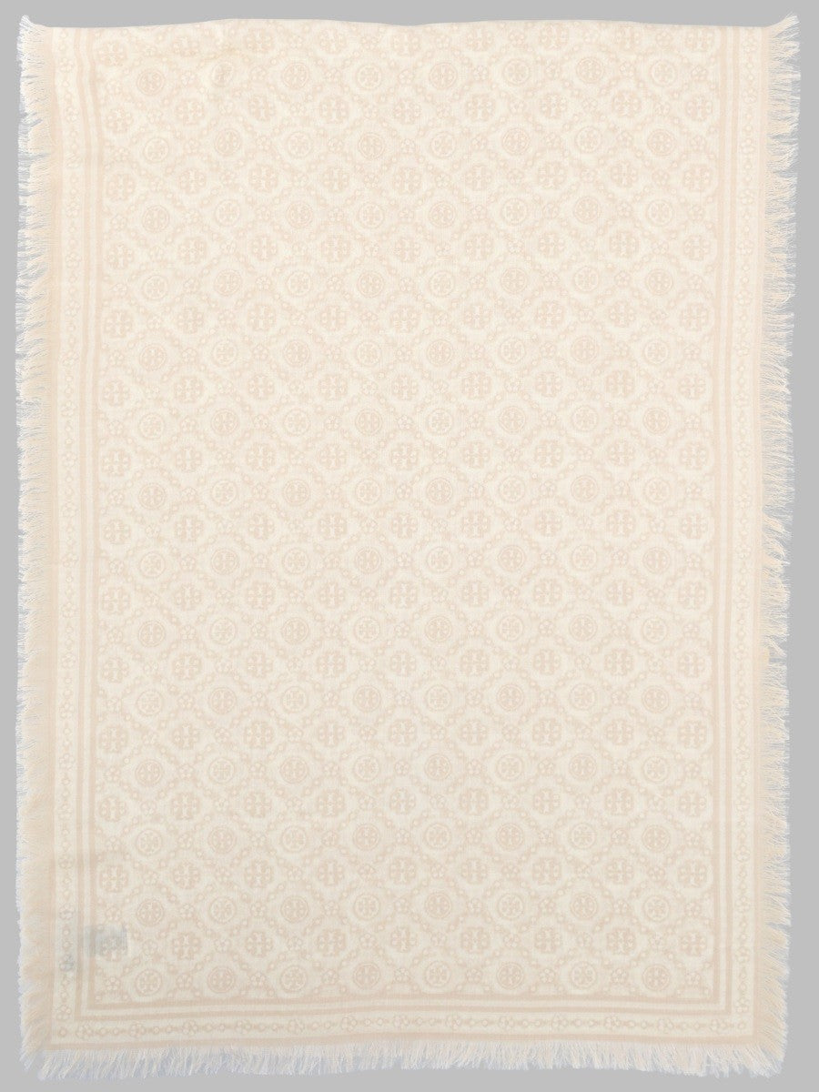 Tory Burch - Woman - Beige - Scarf