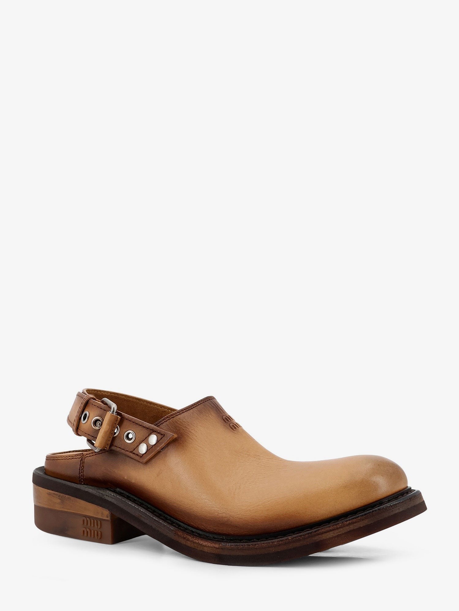 Miu Miu - Woman - Brown - Sandal
