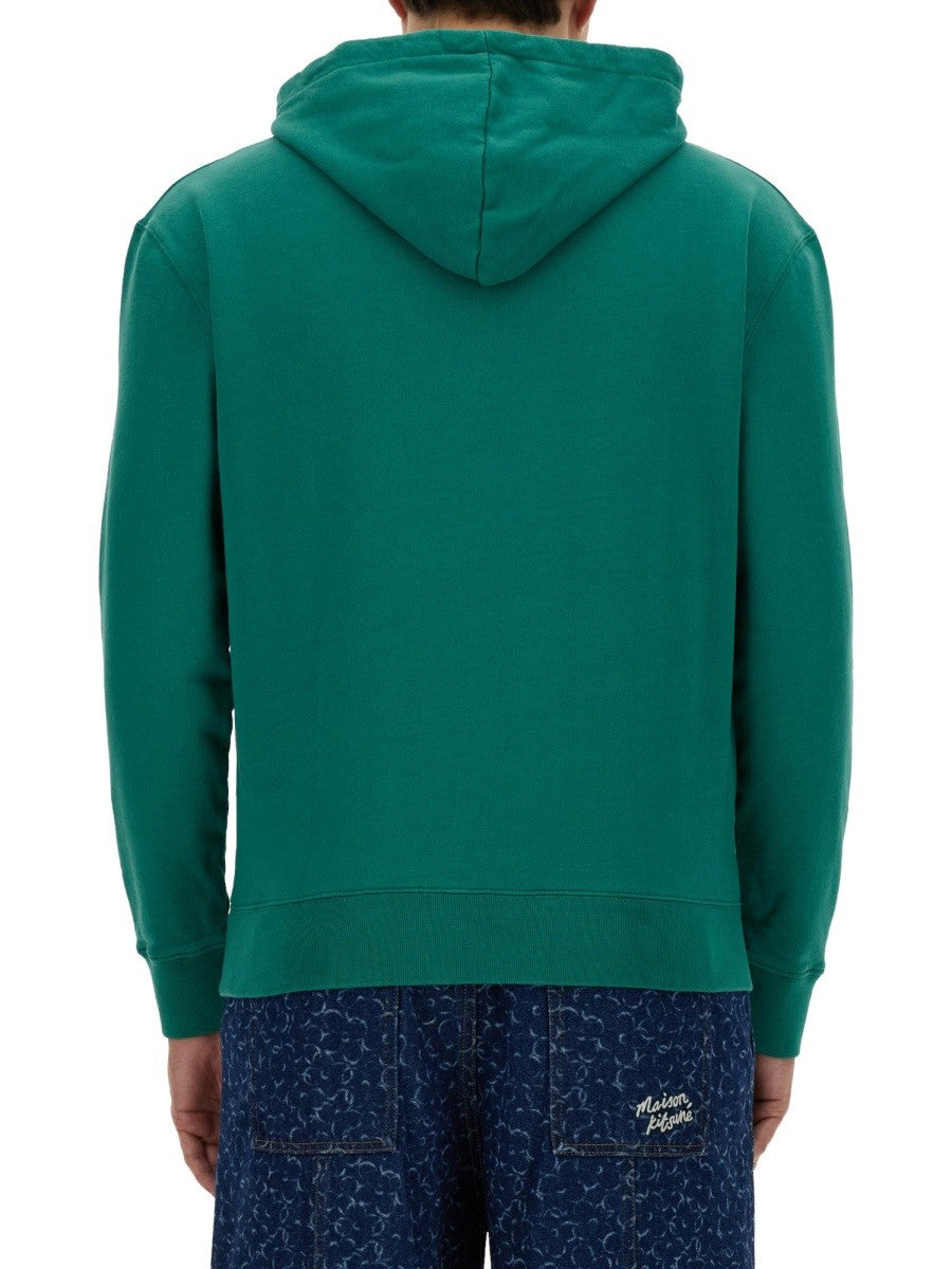 Maison Kitsune - Man - Green - Sweatshirt