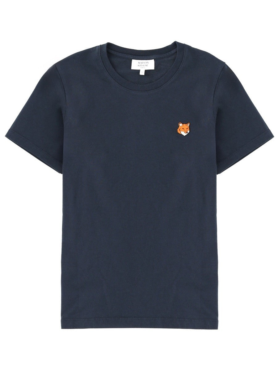 Maison Kitsune - Woman - Blue - T-shirt