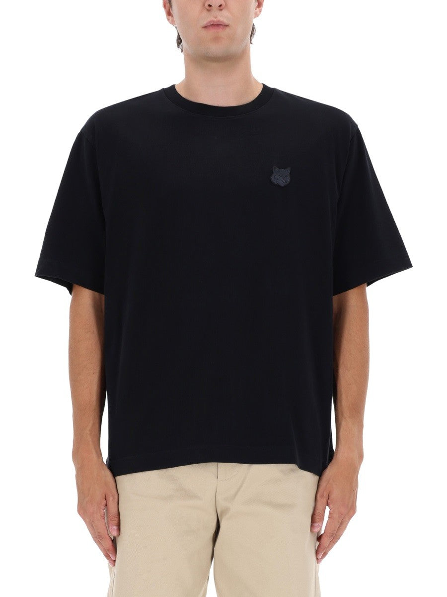 Maison Kitsune - Man - Black - T-shirt