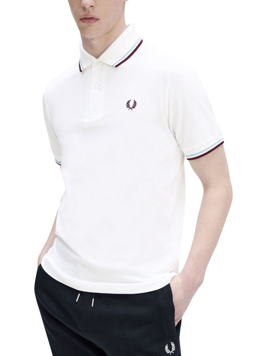 FRED PERRY - Man - White - Polo Shirt