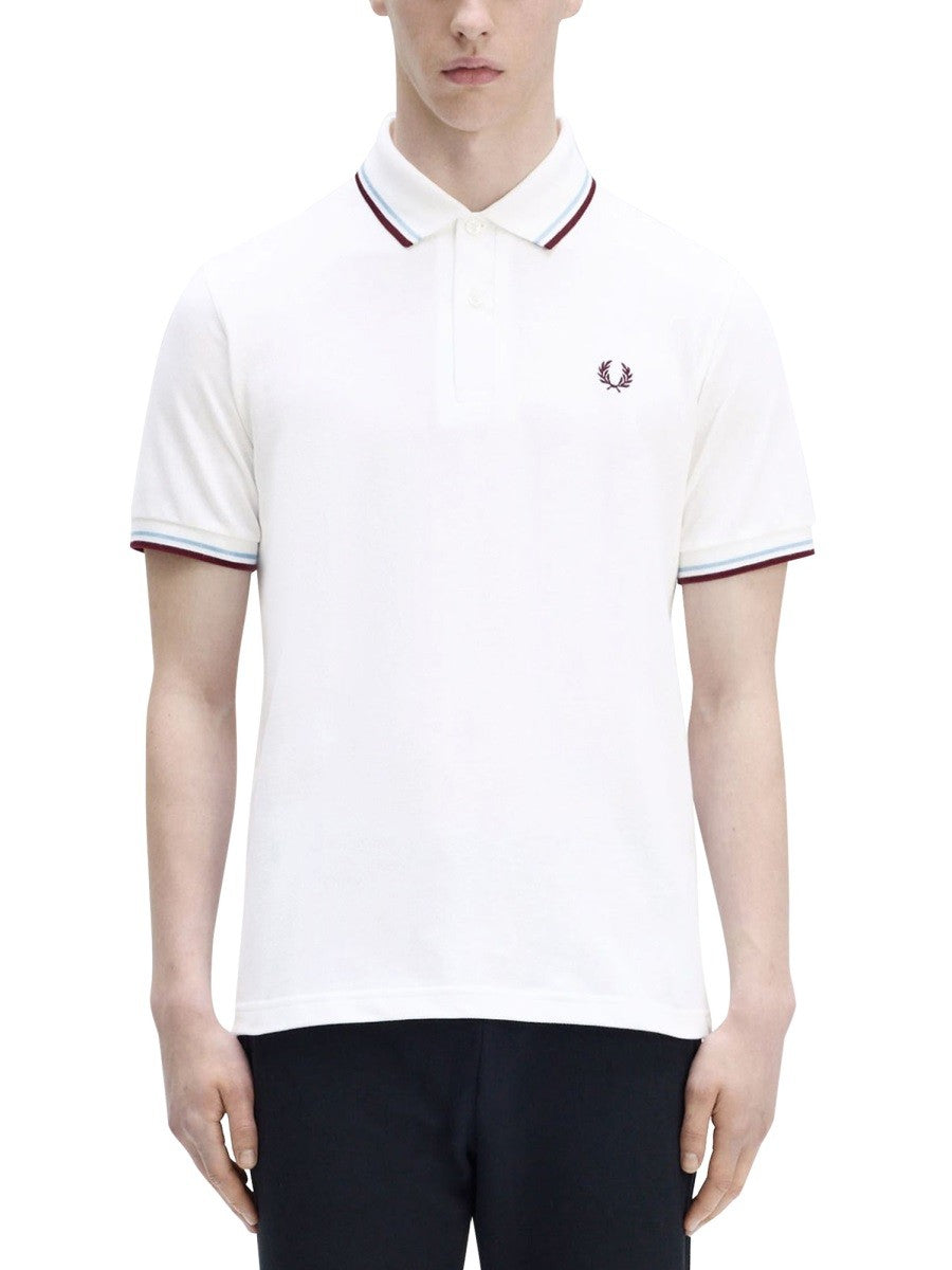 FRED PERRY - Man - White - Polo Shirt