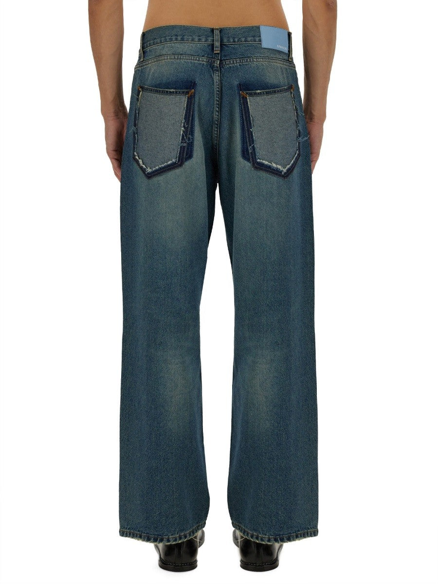 3.PARADIS - Man - Blue - Jeans