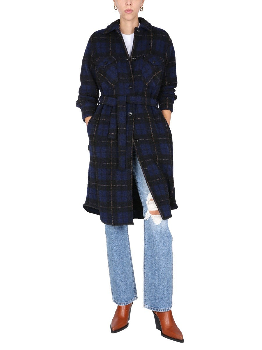 Woolrich - Woman - Blue - Coat