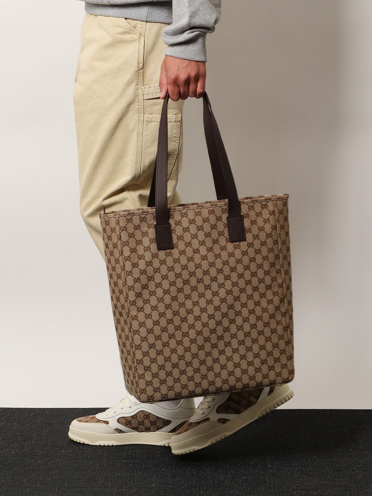 Gucci - Man - B.Ebony/Cocoa/Vrv - Shopping Bag