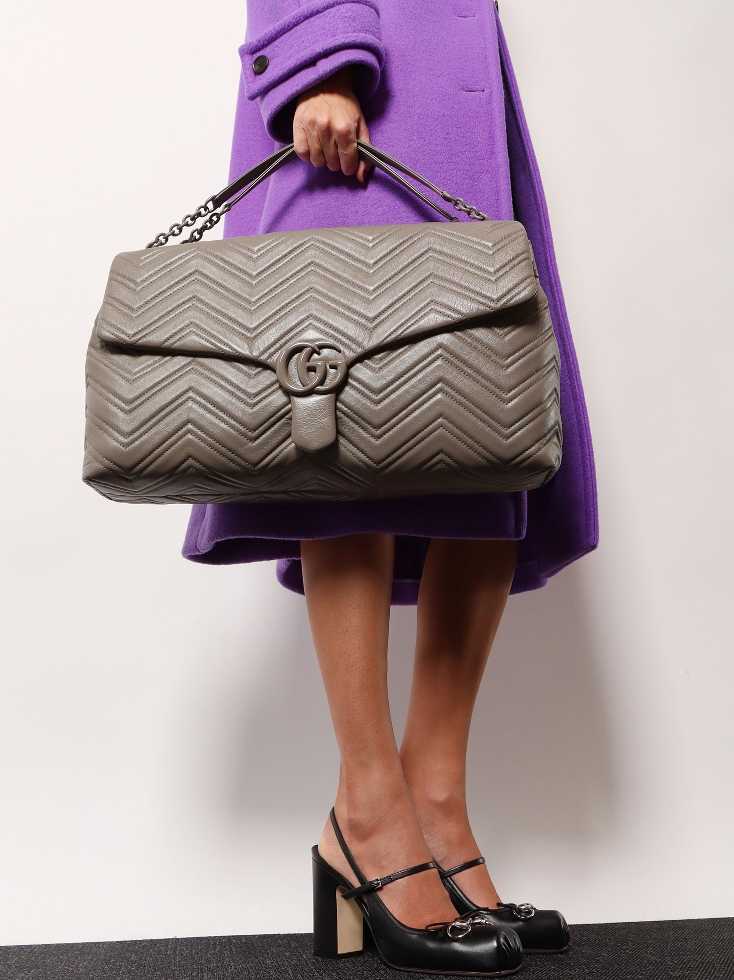 Gucci - Woman - Grey - Shoulder Bag