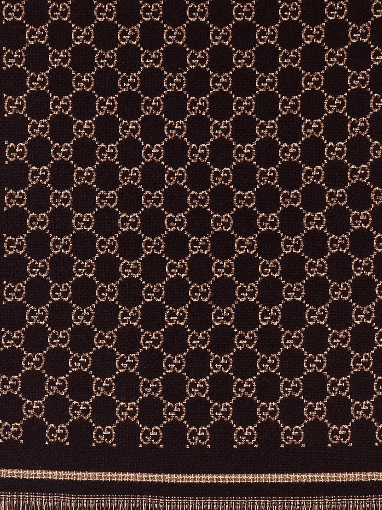 Gucci - Man - Brown - Scarf