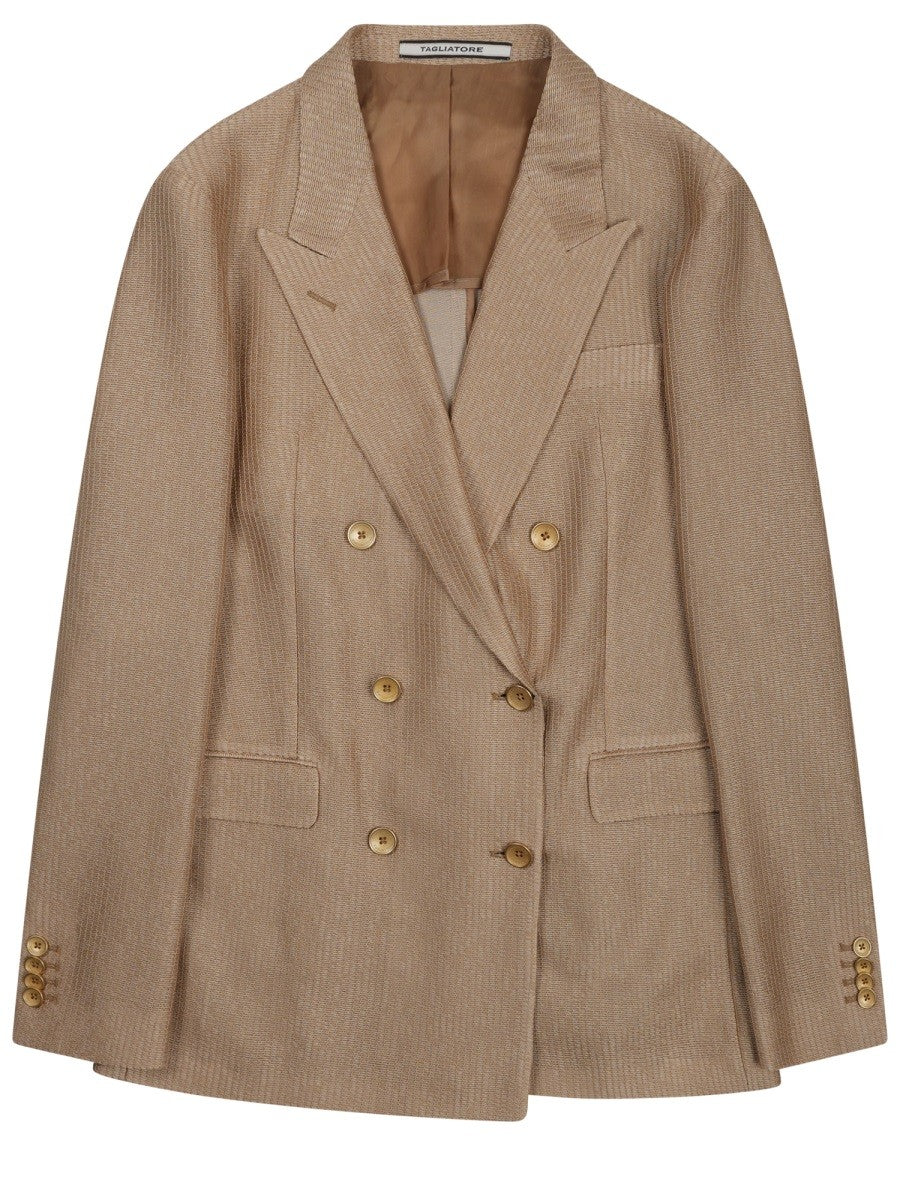 Tagliatore - Woman - Beige - Blazer