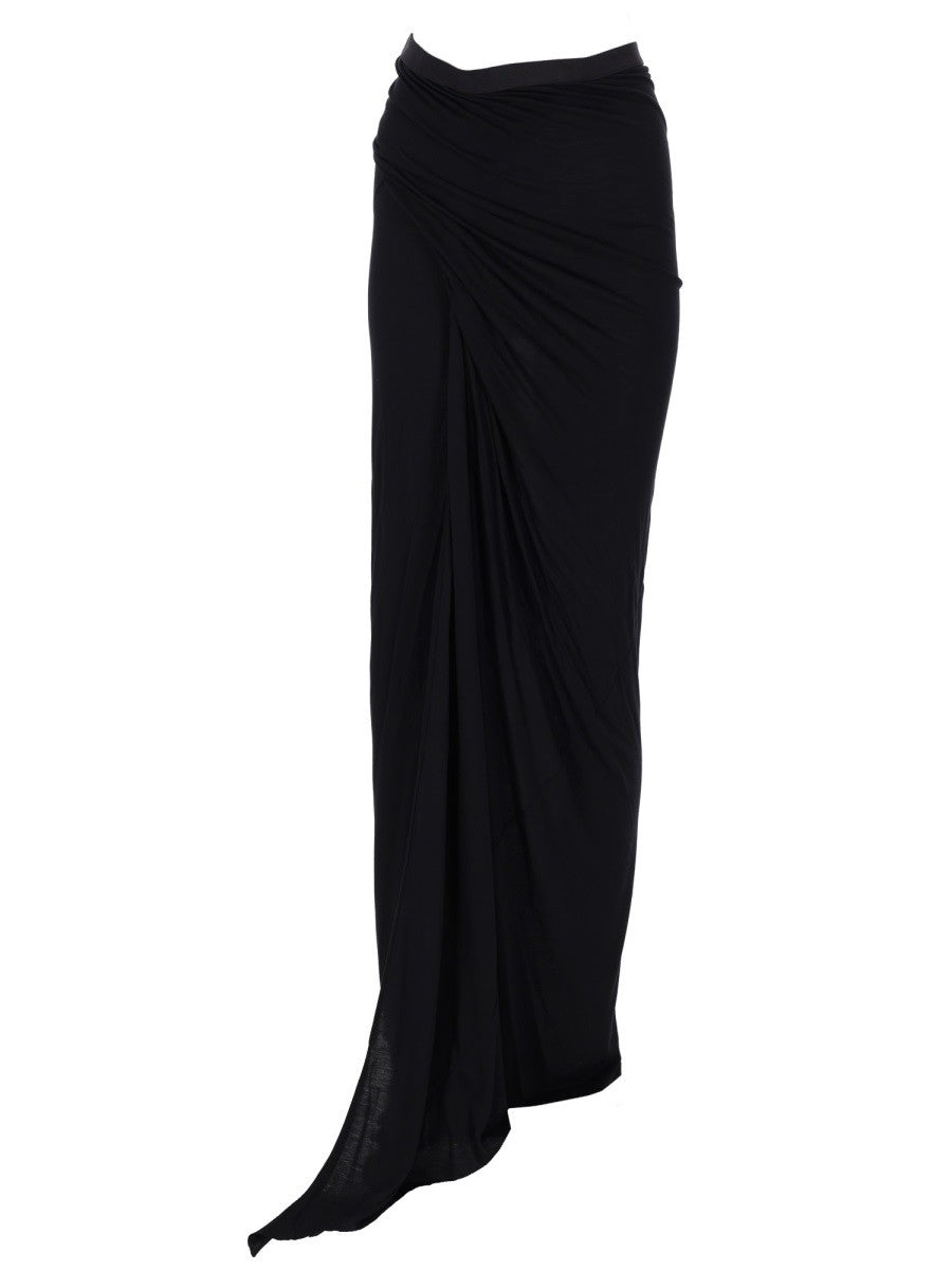 RICK OWENS LILIES - Woman - Black - Skirt