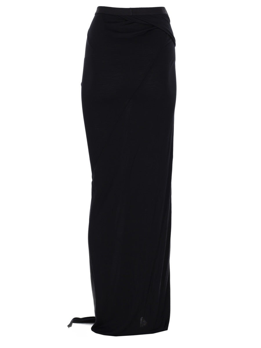 RICK OWENS LILIES - Woman - Black - Skirt