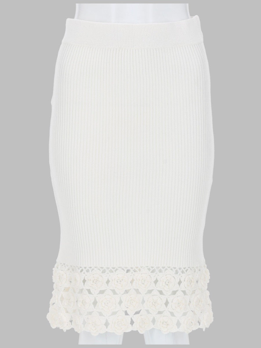 GANNI - Woman - White - Skirt