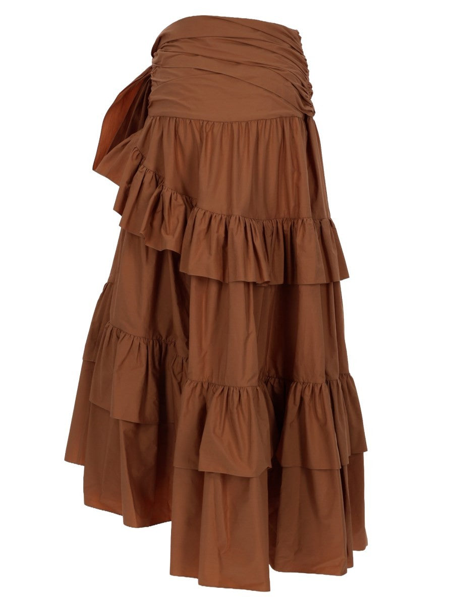 CHLOÉ - Woman - Brown - Skirt