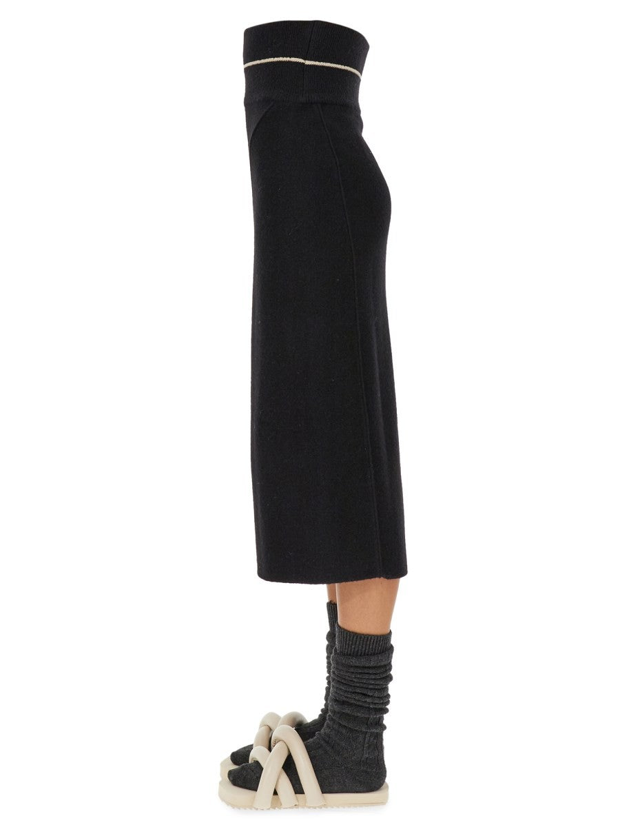 MONCLER GENIUS - Woman - Black - Skirt