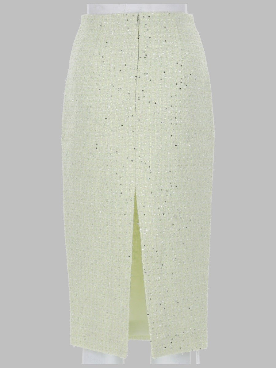 SELF-PORTRAIT - Woman - Green - Skirt