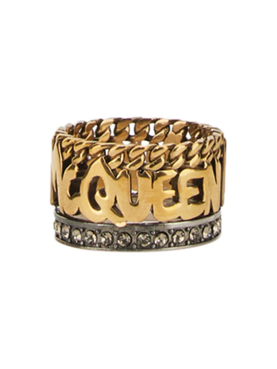 Alexander Mcqueen - Woman - Gold - Ring