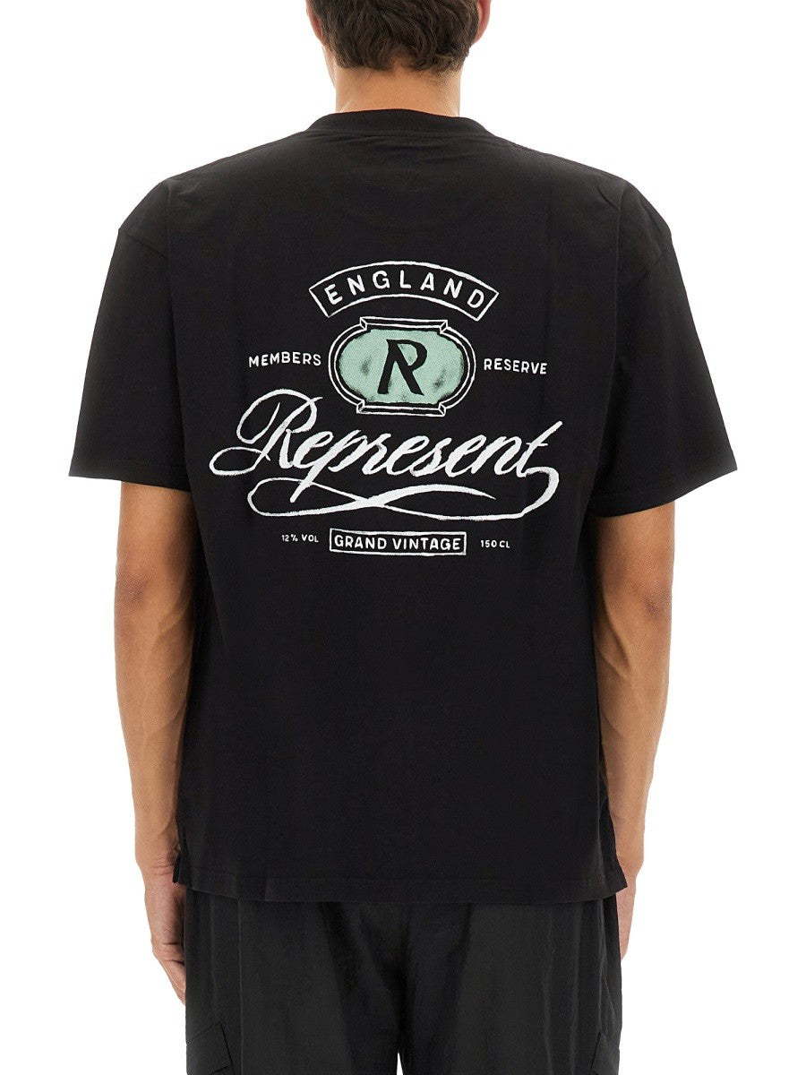 Represent - Man - Black - T-shirt