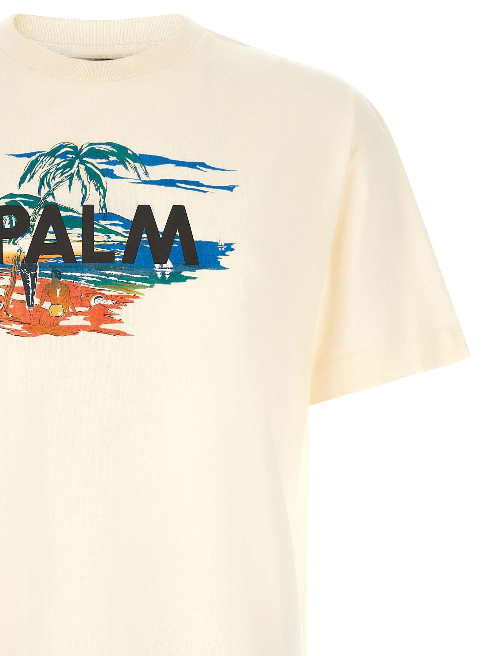 Palm Angels - nan - White - T-shirt
