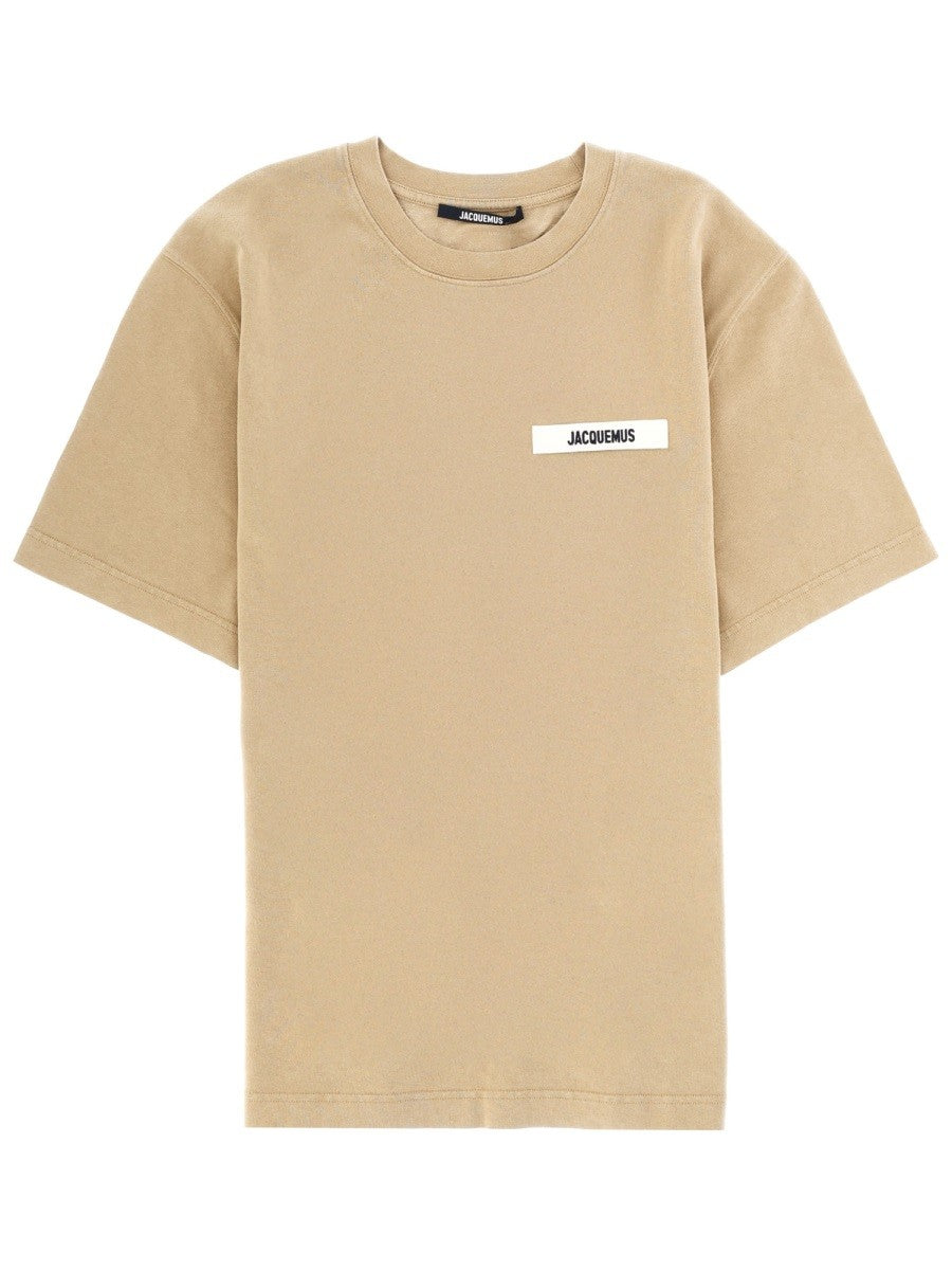 JACQUEMUS - Man - Beige - T-shirt