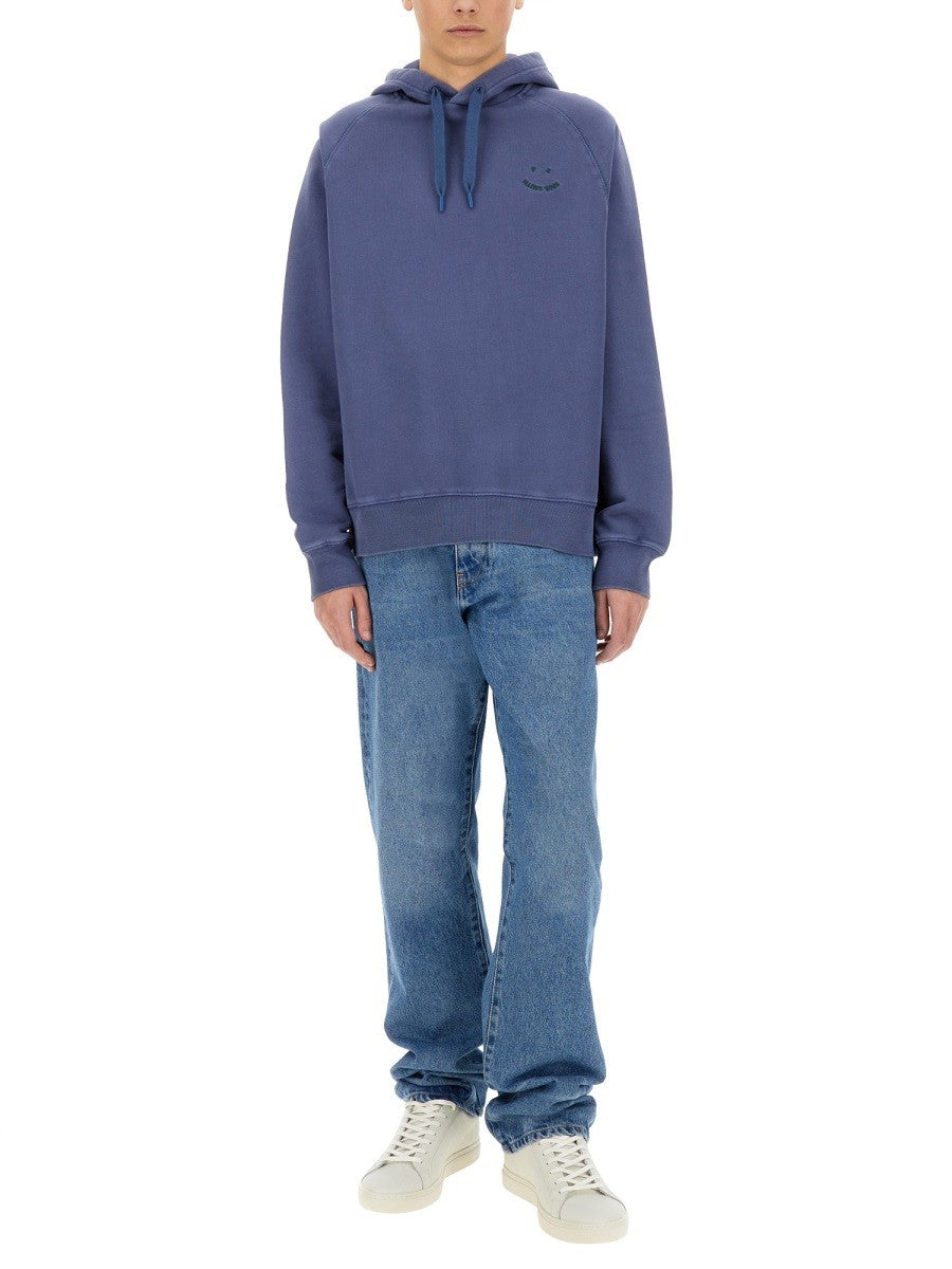 PS BY PAUL SMITH - Man - Blue - Sweatshirt