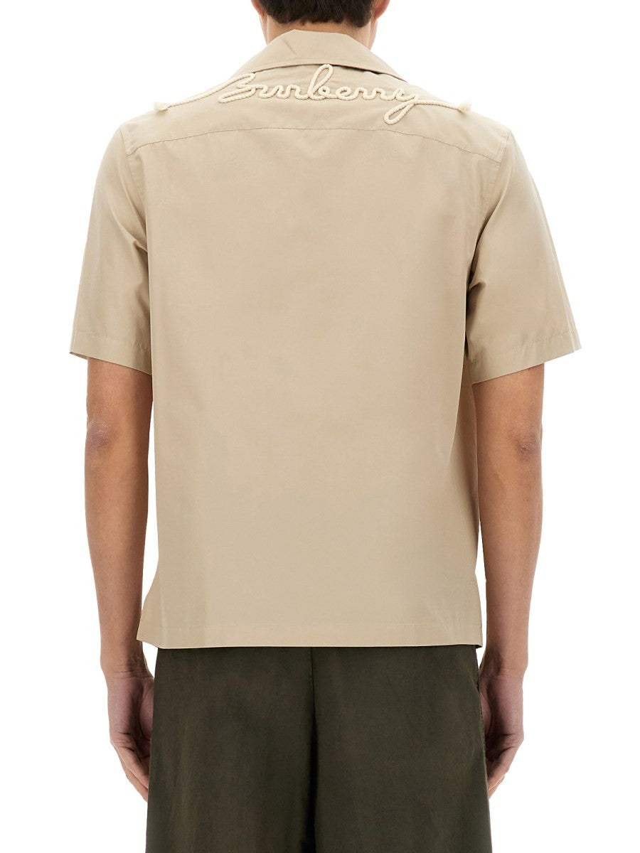 Burberry - Man - Beige - Shirt